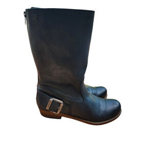 MTNG Originals‎ Black Leather Boots Made in Spain Women's Size 9 (40)